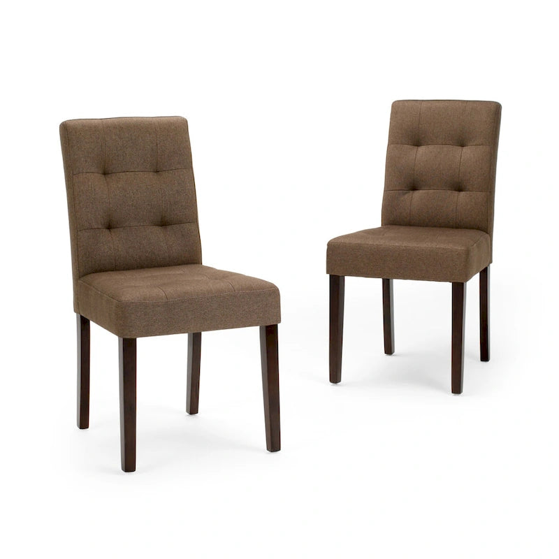 WYNDENHALL Jefferson Chaise de salle à manger Parsons contemporaine (Lot de 2) - 48 larg. x 58 prof. x 91 haut. (cm)