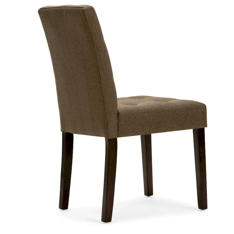 WYNDENHALL Jefferson Chaise de salle à manger Parsons contemporaine (Lot de 2) - 48 larg. x 58 prof. x 91 haut. (cm)