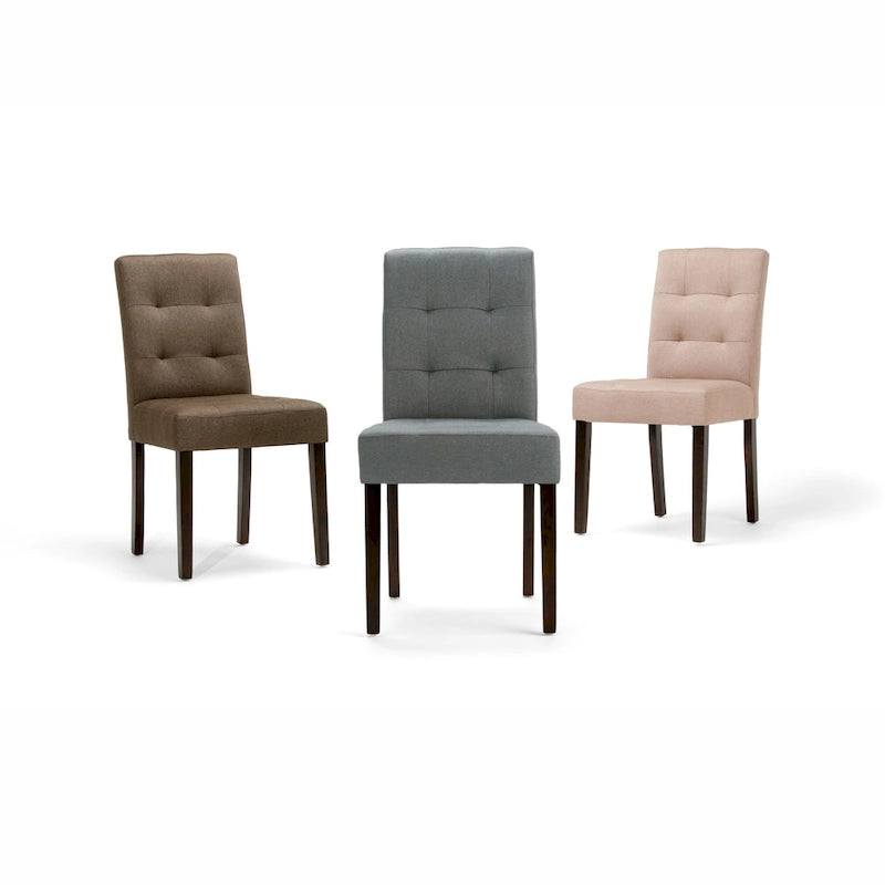 WYNDENHALL Jefferson Chaise de salle à manger Parsons contemporaine (Lot de 2) - 48 larg. x 58 prof. x 91 haut. (cm)