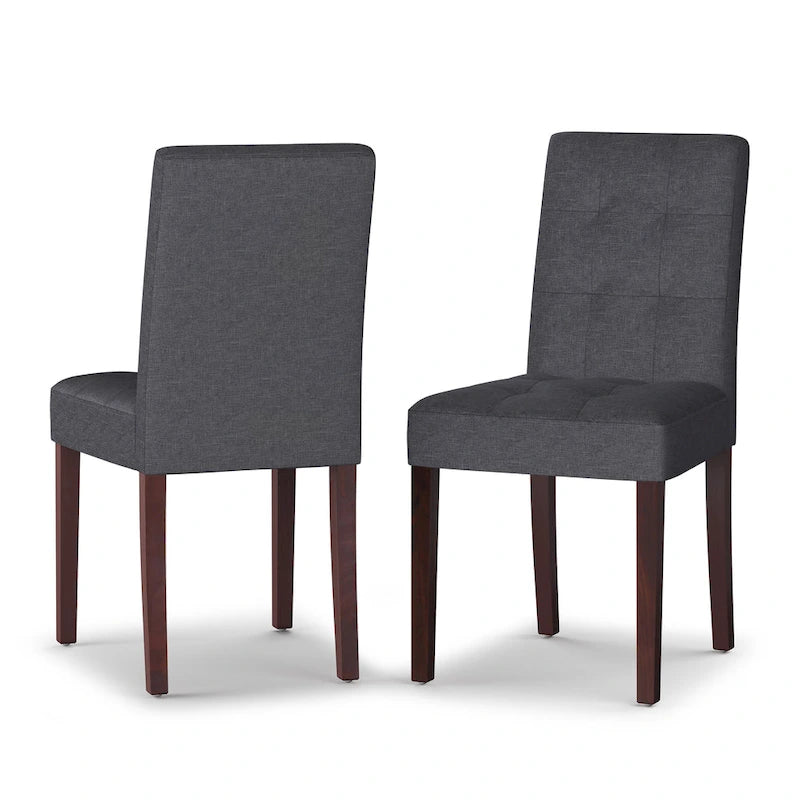 WYNDENHALL Jefferson Chaise de salle à manger Parsons contemporaine (Lot de 2) - 48 larg. x 58 prof. x 91 haut. (cm)