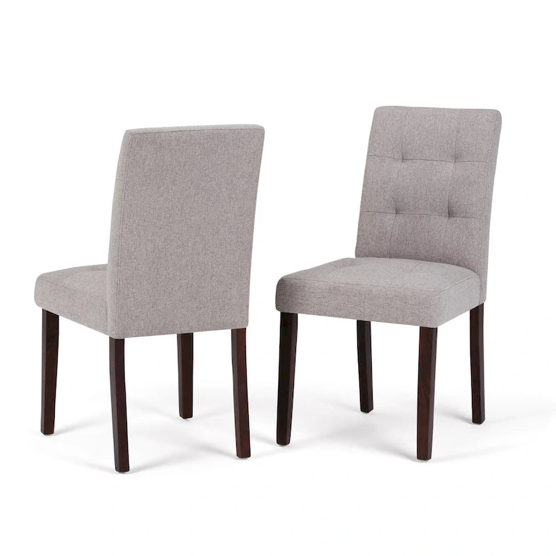 WYNDENHALL Jefferson Chaise de salle à manger Parsons contemporaine (Lot de 2) - 48 larg. x 58 prof. x 91 haut. (cm)