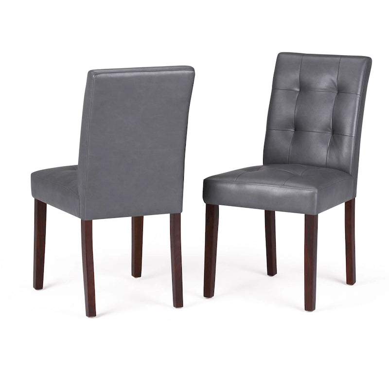 WYNDENHALL Jefferson Chaise de salle à manger Parsons contemporaine (Lot de 2) - 48 larg. x 58 prof. x 91 haut. (cm)