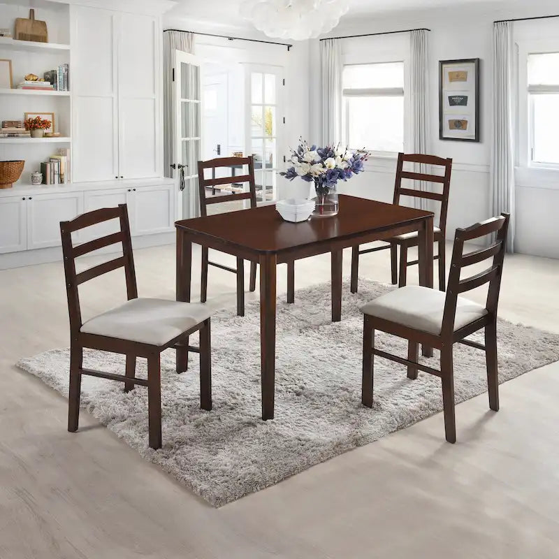 Ensemble de salle à manger 5 pièces CraftPorch Classy Elegant