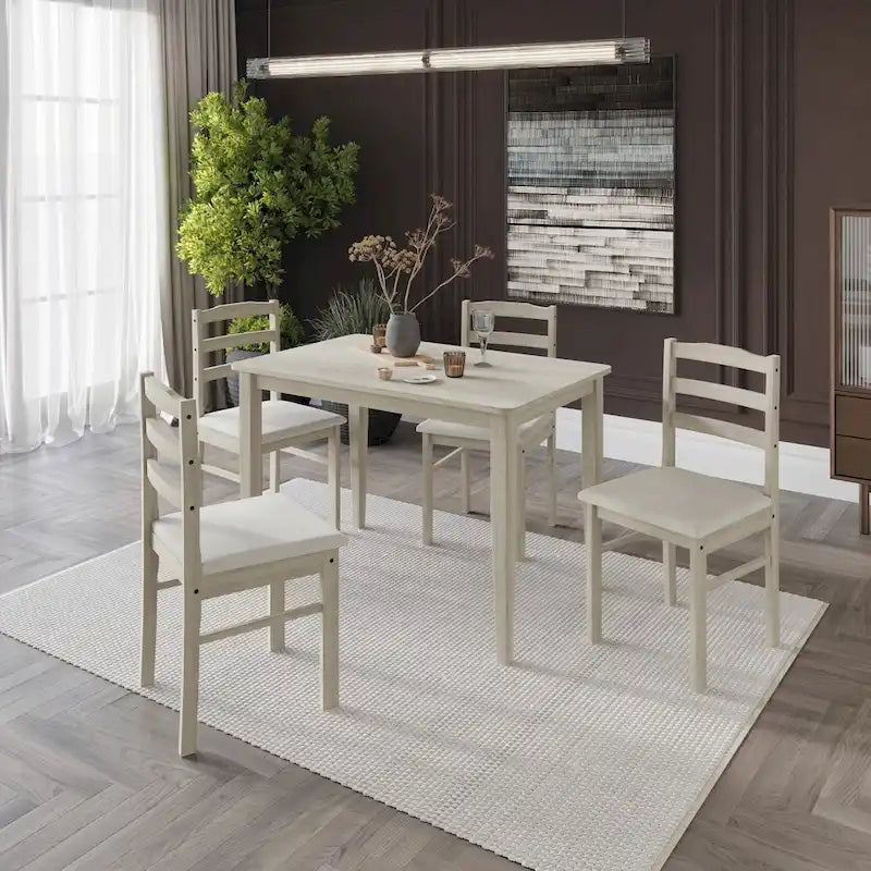 Ensemble de salle à manger 5 pièces CraftPorch Classy Elegant