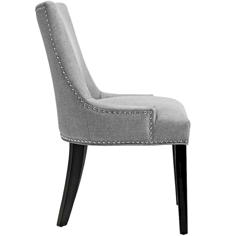 Chaise de salle à manger Marquis en tissu (lot de 2)