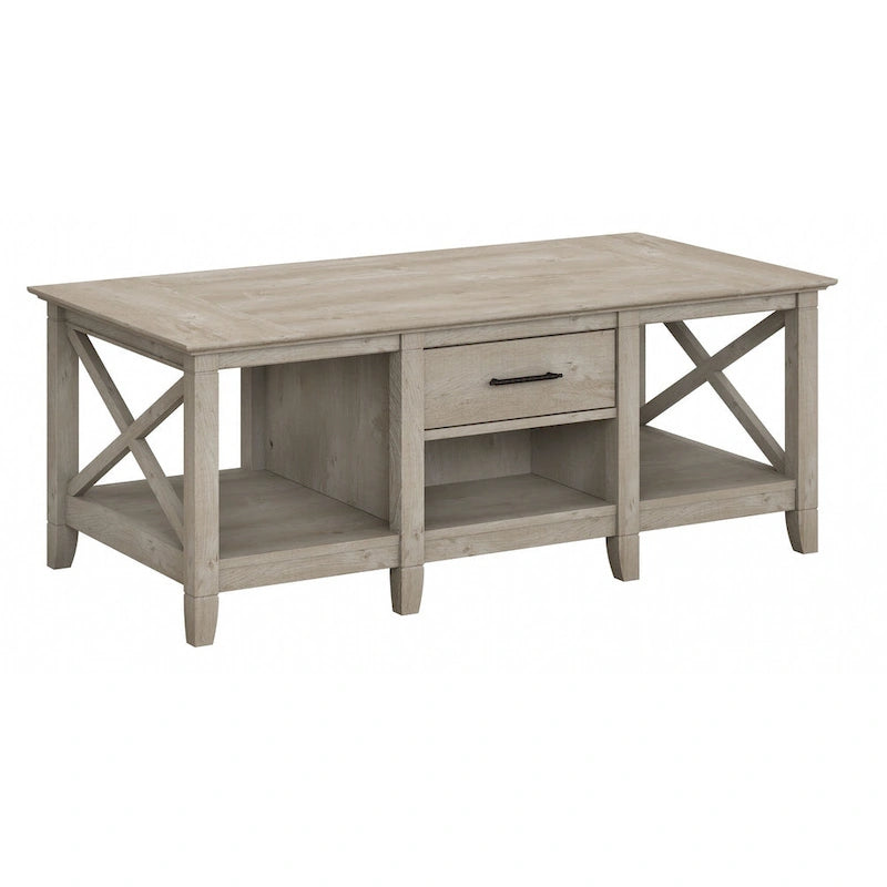 Table basse Key West avec rangement de Bush Furniture