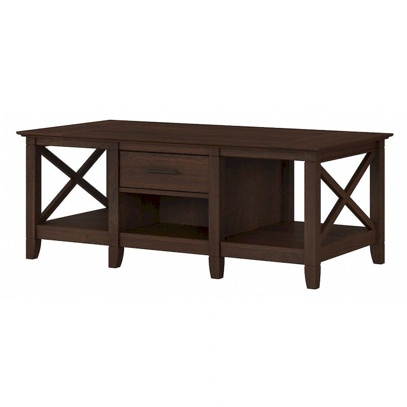 Table basse Key West avec rangement de Bush Furniture