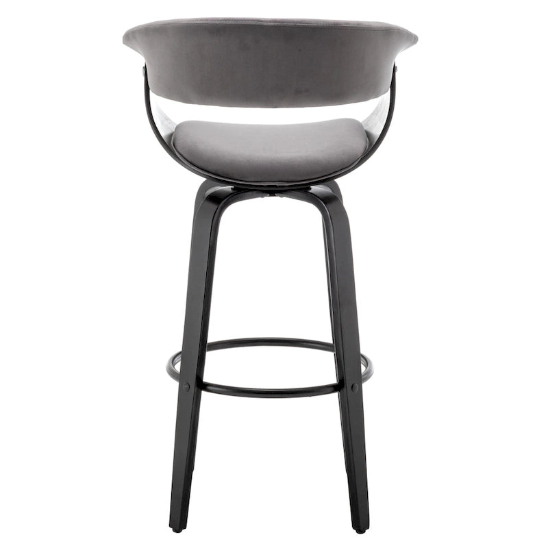 Tabouret de bar moderne rembourré Lalit (Lot de 2 tabourets)