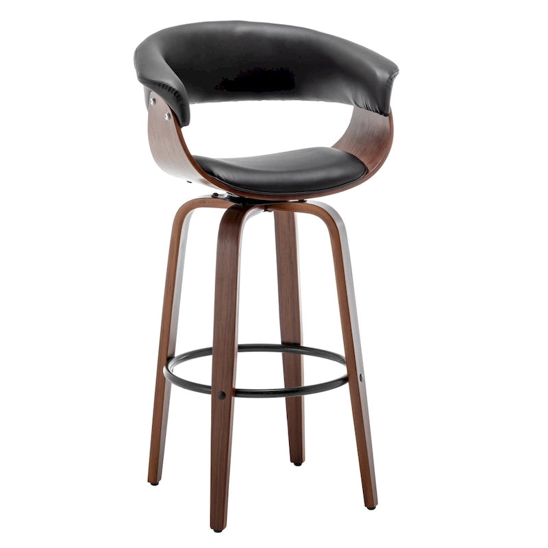 Tabouret de bar moderne rembourré Lalit (Lot de 2 tabourets)