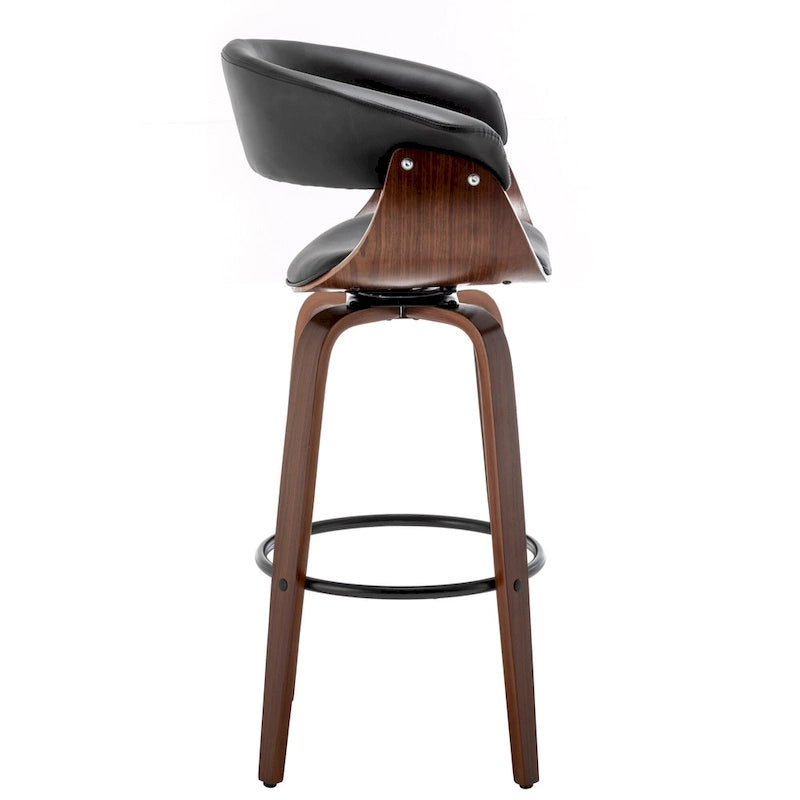 Tabouret de bar moderne rembourré Lalit (Lot de 2 tabourets)