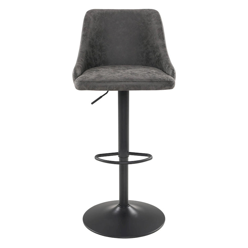 Tabouret de bar réglable Sylmar en similicuir