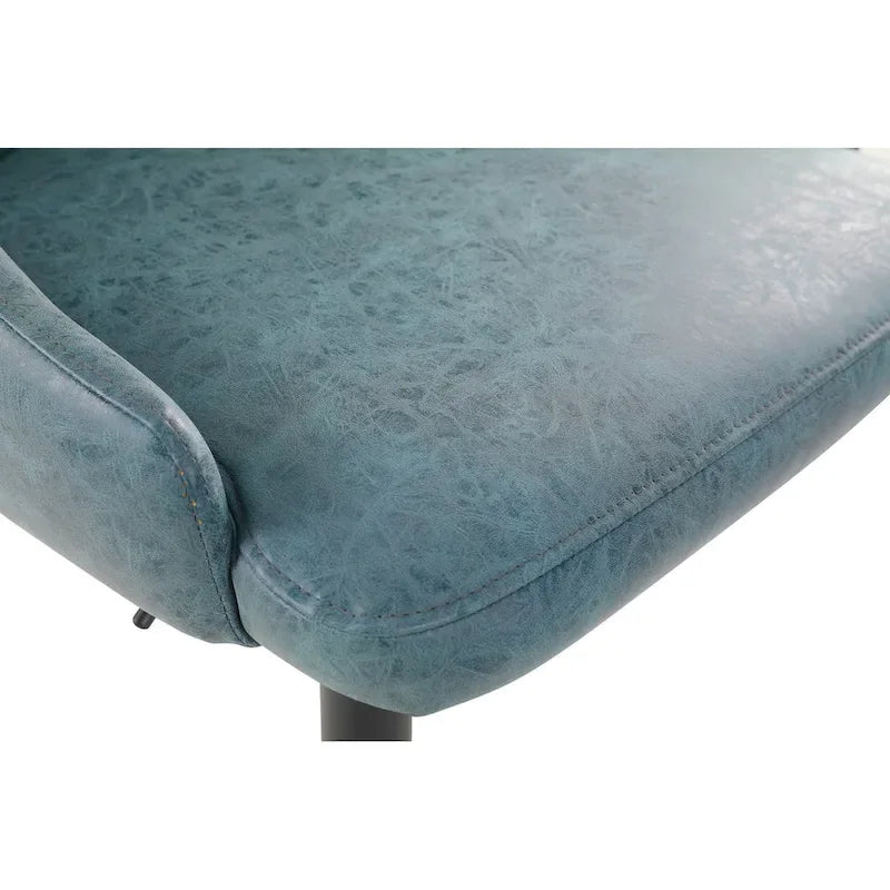 Tabouret de bar réglable Sylmar en similicuir