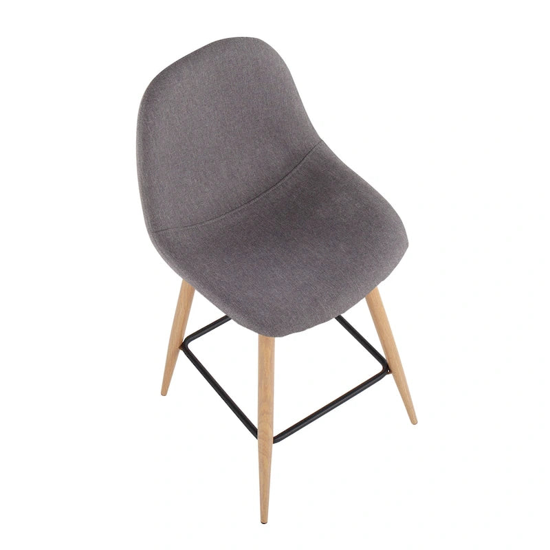 Tabouret de comptoir Carson Carrington Stone Natural - Lot de 2