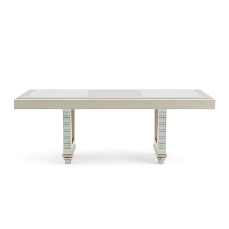 Ensemble de salle à manger 7 pièces Medlee Glam Gris Bois par Furniture of America