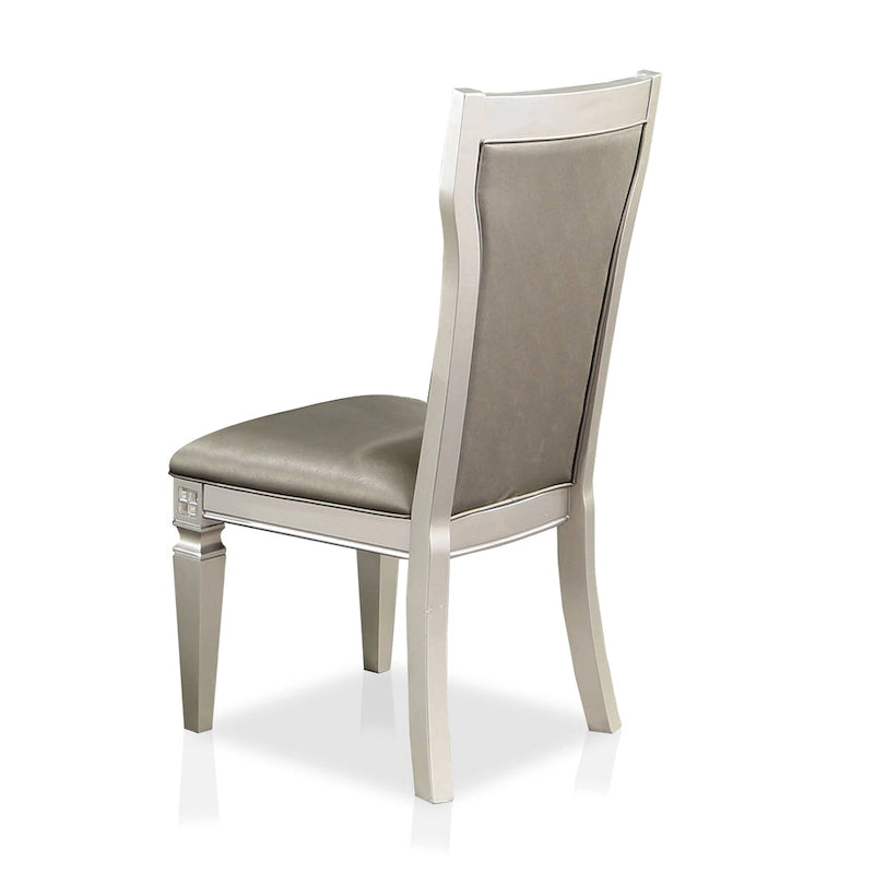 Ensemble de salle à manger 7 pièces Medlee Glam Gris Bois par Furniture of America