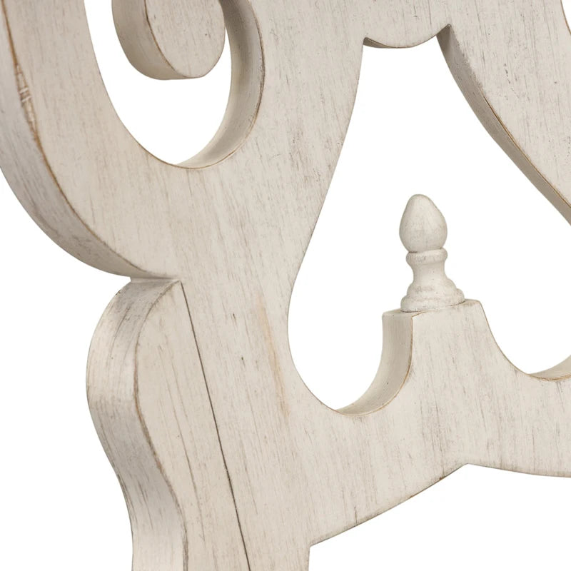 Ensemble de salle à manger avec table à tréteaux 6 pièces "Farmhouse Reimagined" blanc antique et châtaigne