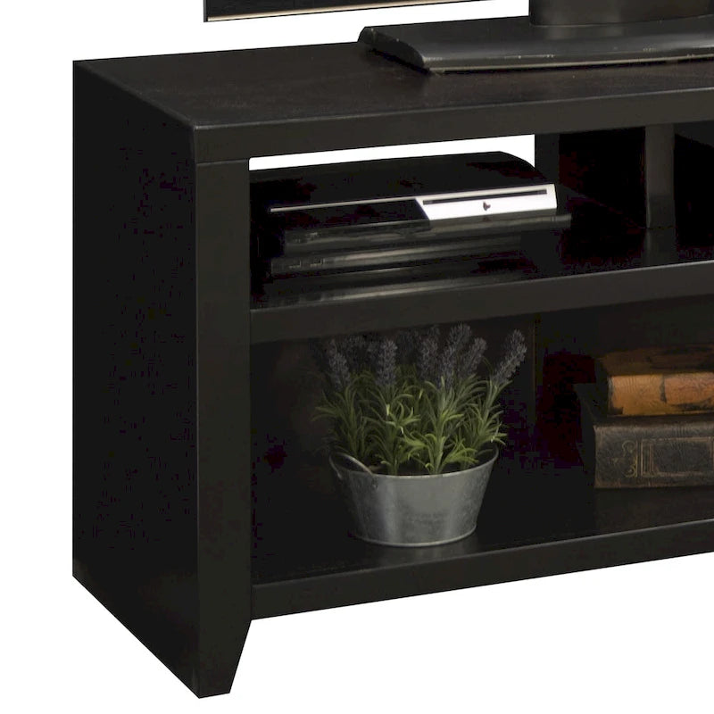 Meuble TV Bridgevine Home Urban Loft de 48 pouces pour téléviseurs jusqu'à 55 pouces, aucun assemblage requis, fini moka