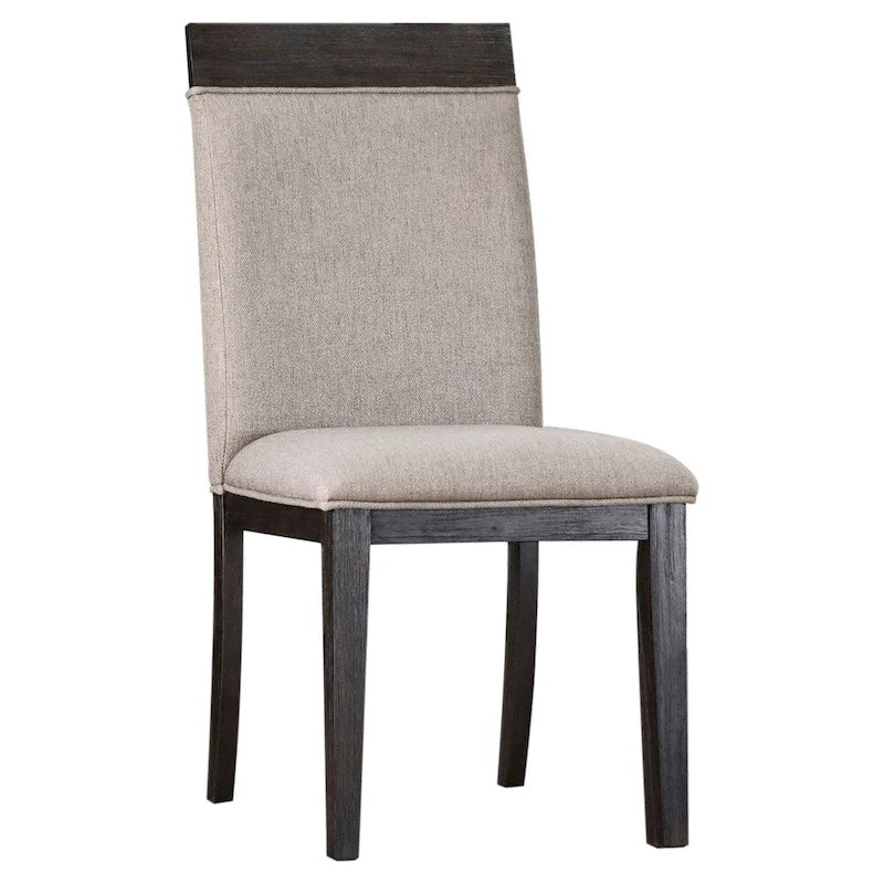 Chaises d'appoint rembourrées Edmonia Espresso Strick & Bolton (lot de 2)
