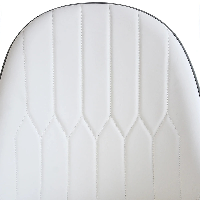 Ensemble de 2 chaises de salle à manger modernes en similicuir
