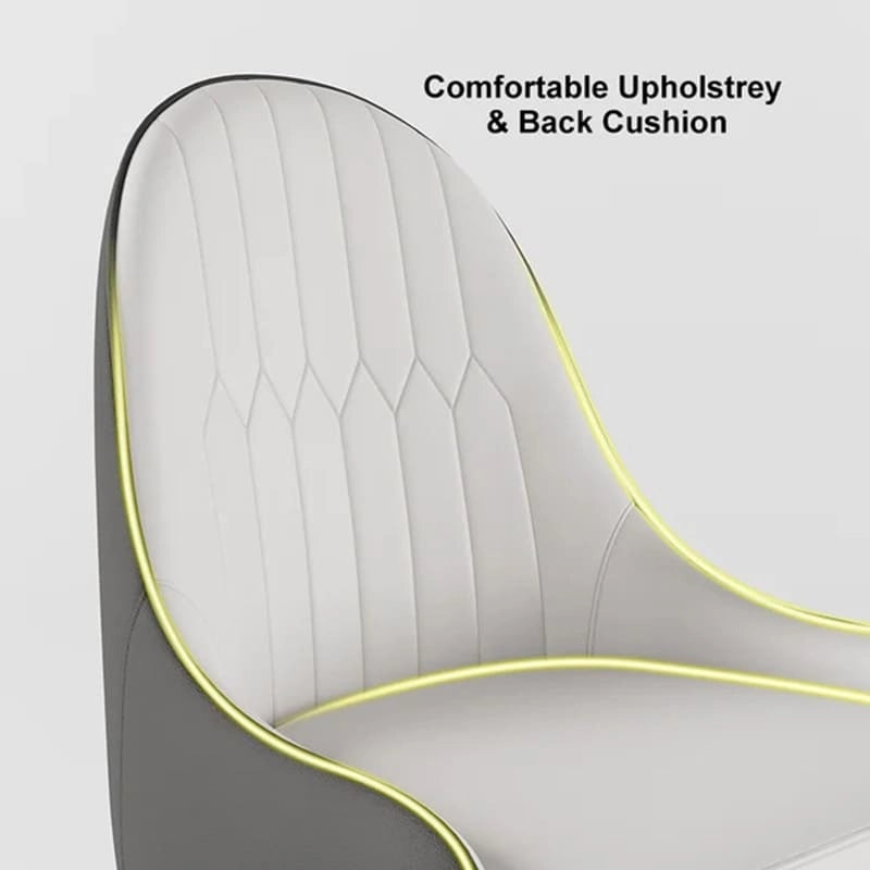 Ensemble de 2 chaises de salle à manger modernes en similicuir