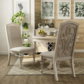 Chaises de salle à manger The Gray Barn Caelum de style campagnard blanc antique (lot de 2)