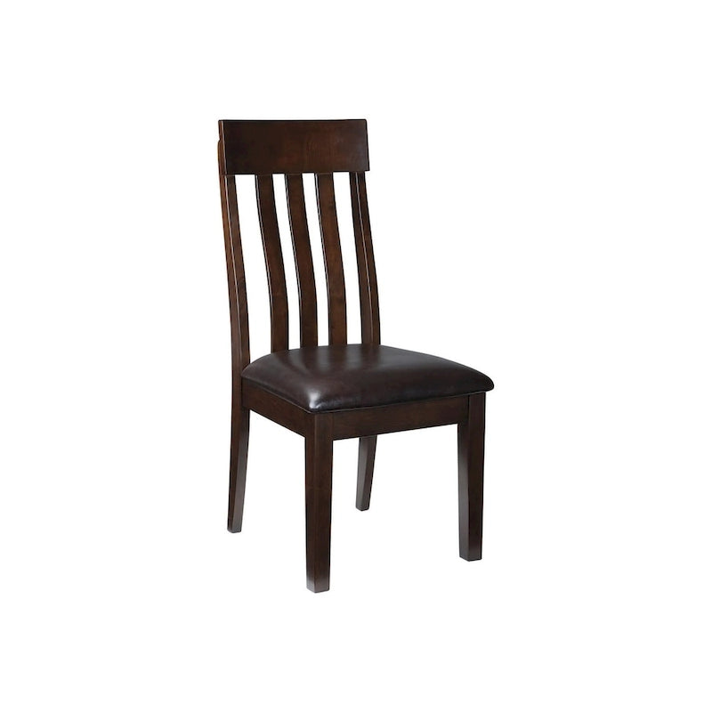 Chaise de salle à manger Haddigan - Lot de 2 - Brun foncé