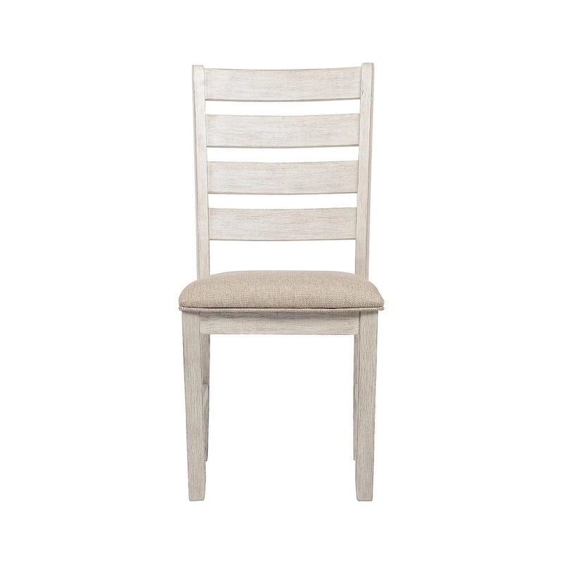 Signature Design by Ashley Skempton, chaises de salle à manger blanchies à la chaux (ensemble de 2)