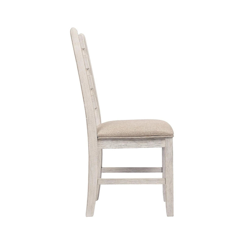 Signature Design by Ashley Skempton, chaises de salle à manger blanchies à la chaux (ensemble de 2)