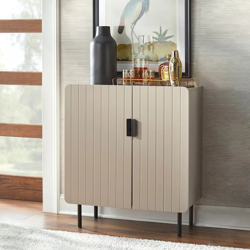 Bahut/Buffet Simple Living Fulton avec façade en cannage