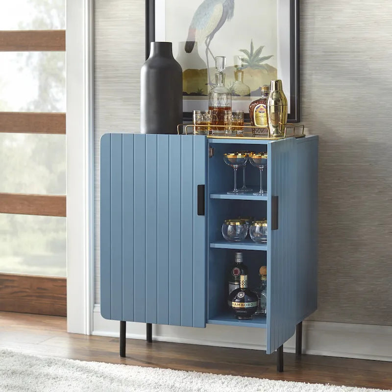 Bahut/Buffet Simple Living Fulton avec façade en cannage