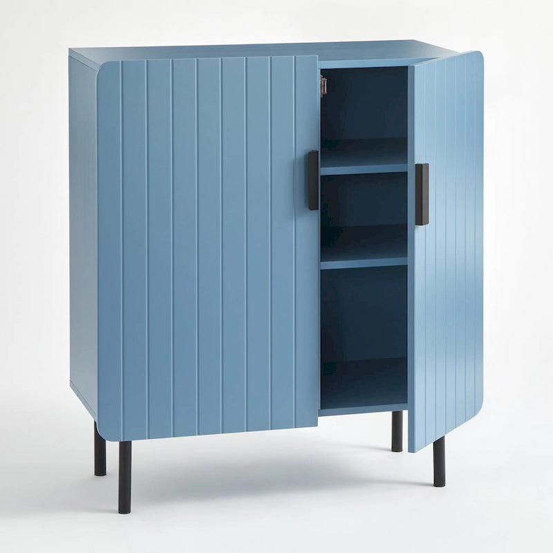 Bahut/Buffet Simple Living Fulton avec façade en cannage