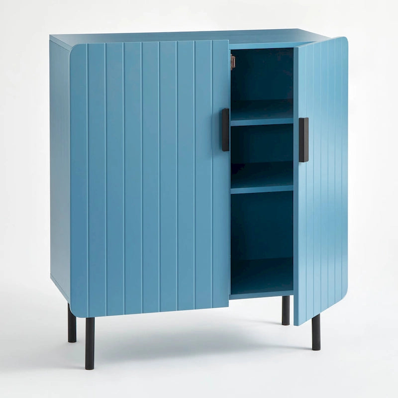 Bahut/Buffet Simple Living Fulton avec façade en cannage