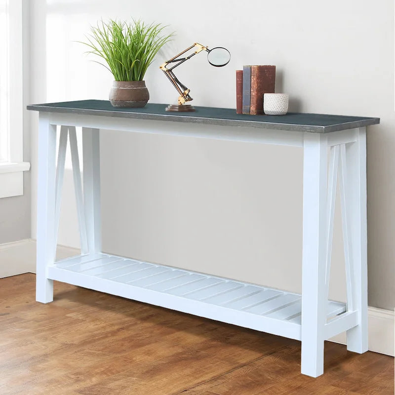 Console/Table basse en bois massif Surrey