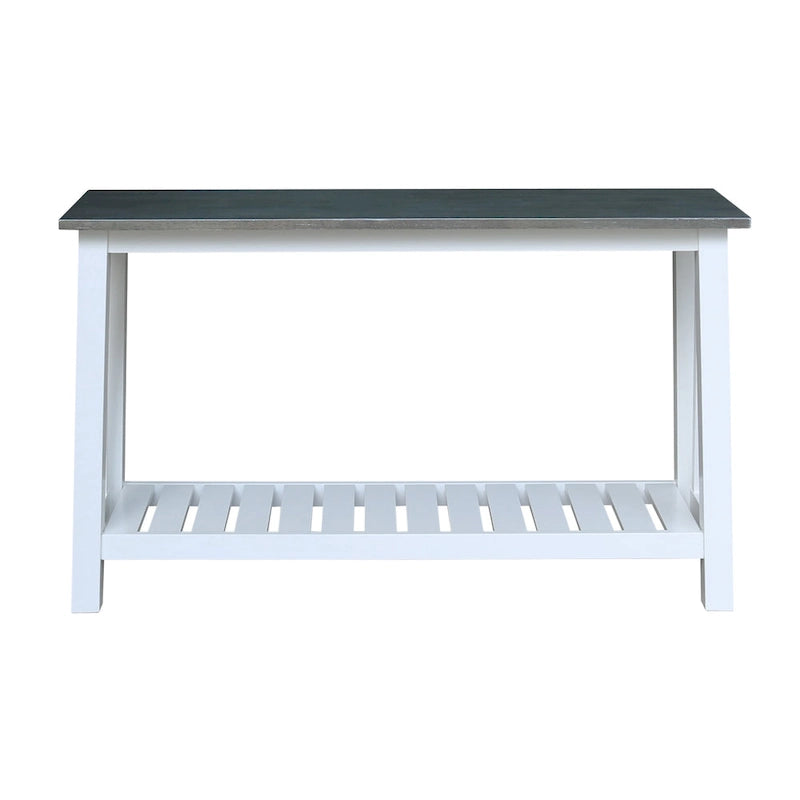 Console/Table basse en bois massif Surrey