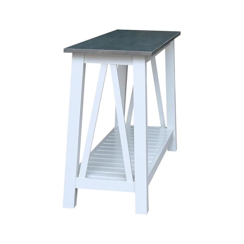 Console/Table basse en bois massif Surrey
