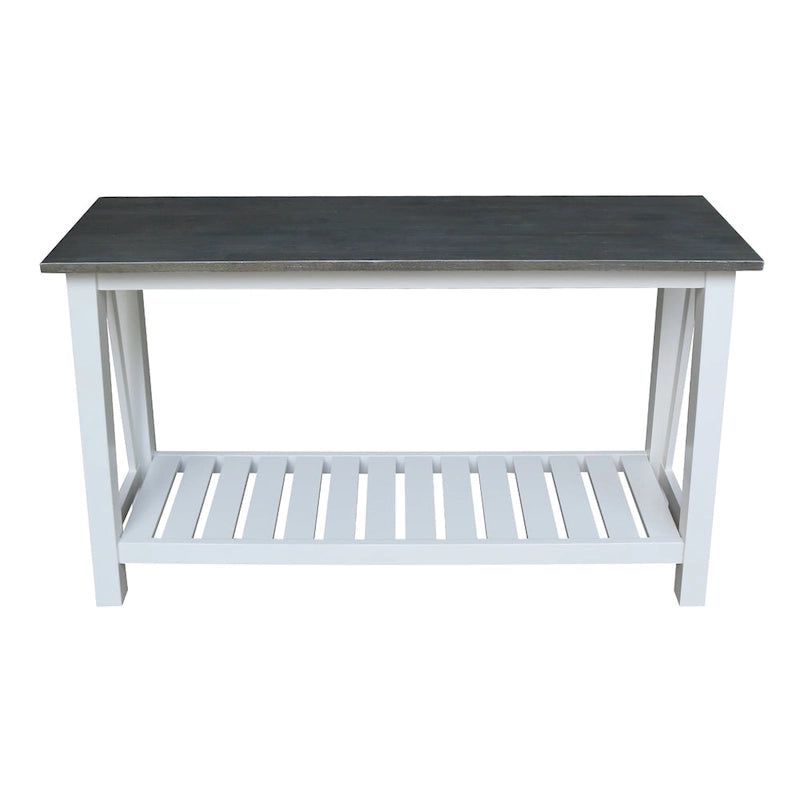 Console/Table basse en bois massif Surrey