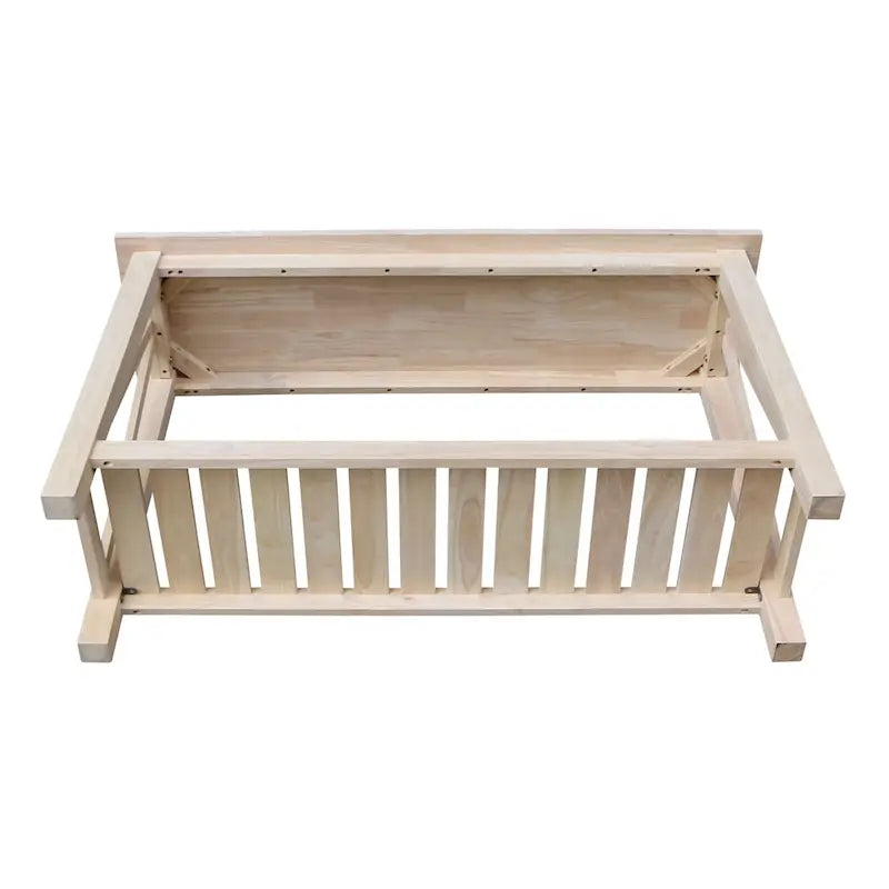 Console/Table basse en bois massif Surrey