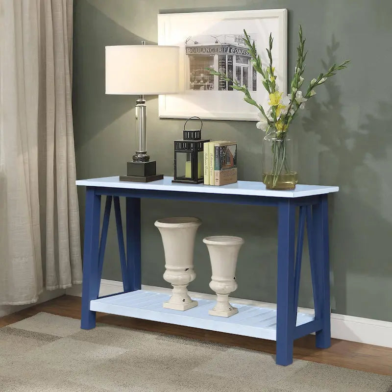 Console/Table basse en bois massif Surrey