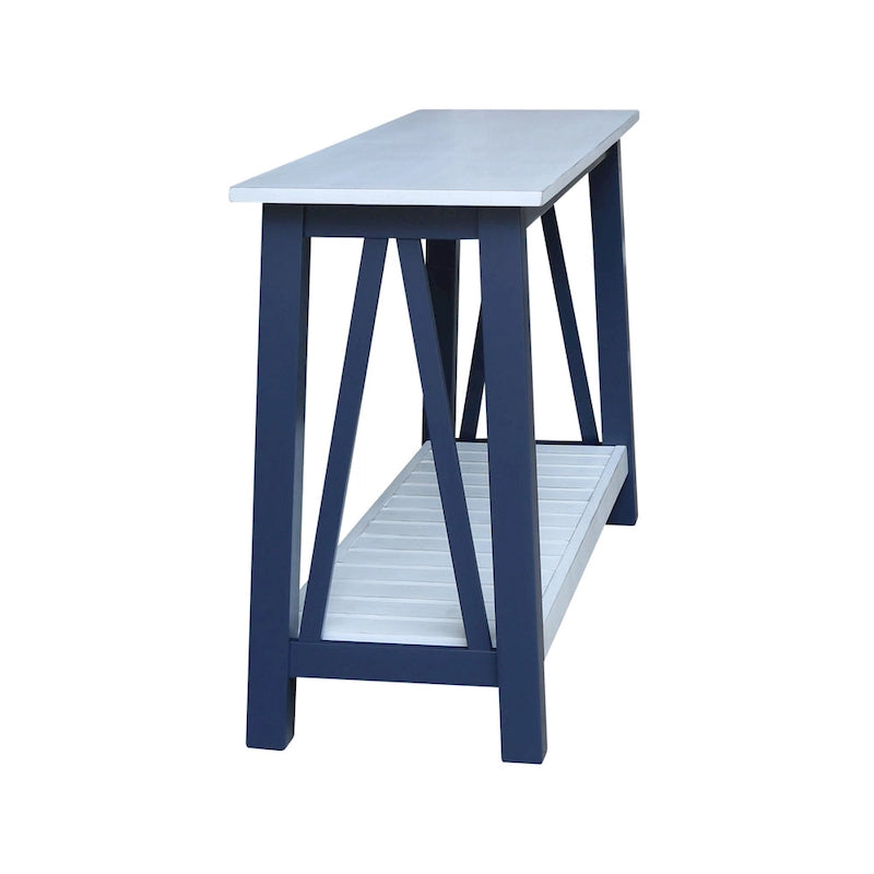 Console/Table basse en bois massif Surrey