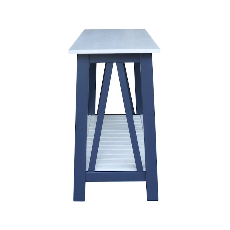 Console/Table basse en bois massif Surrey
