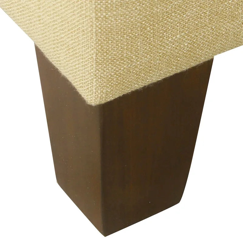 Pouf de rangement carré de 71 cm HomePop Luxury