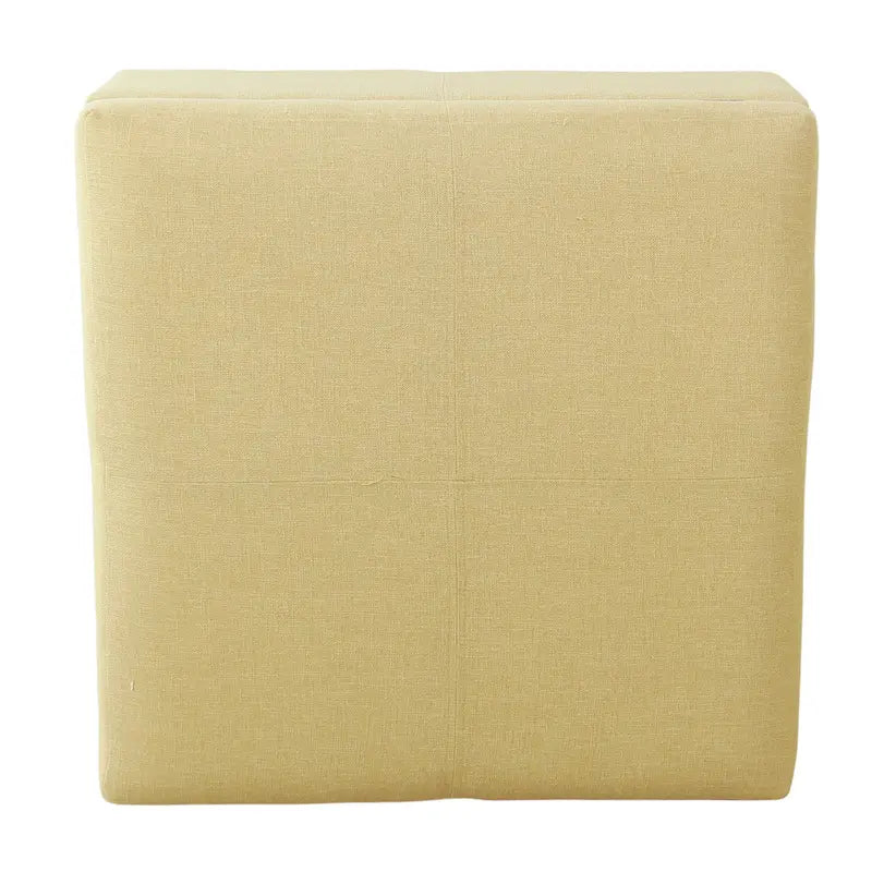 Pouf de rangement carré de 71 cm HomePop Luxury