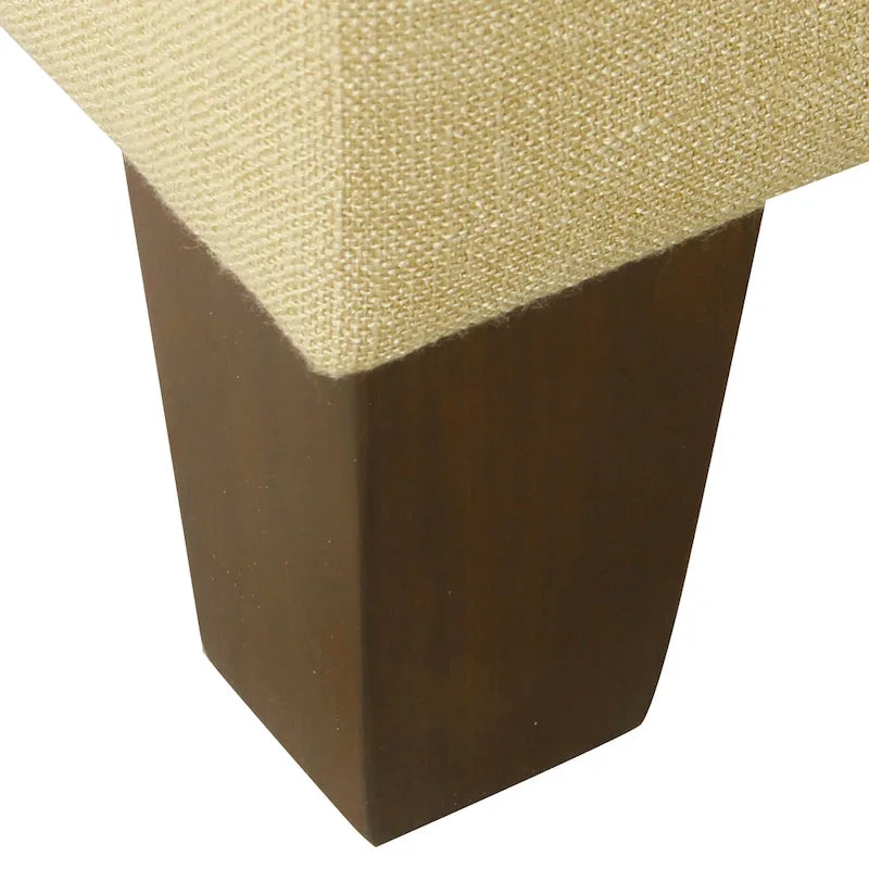 Pouf de rangement carré de 71 cm HomePop Luxury