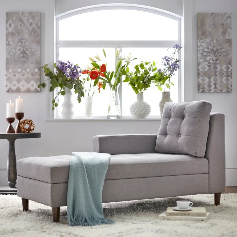Chaise de rangement Simple Living Sabrina