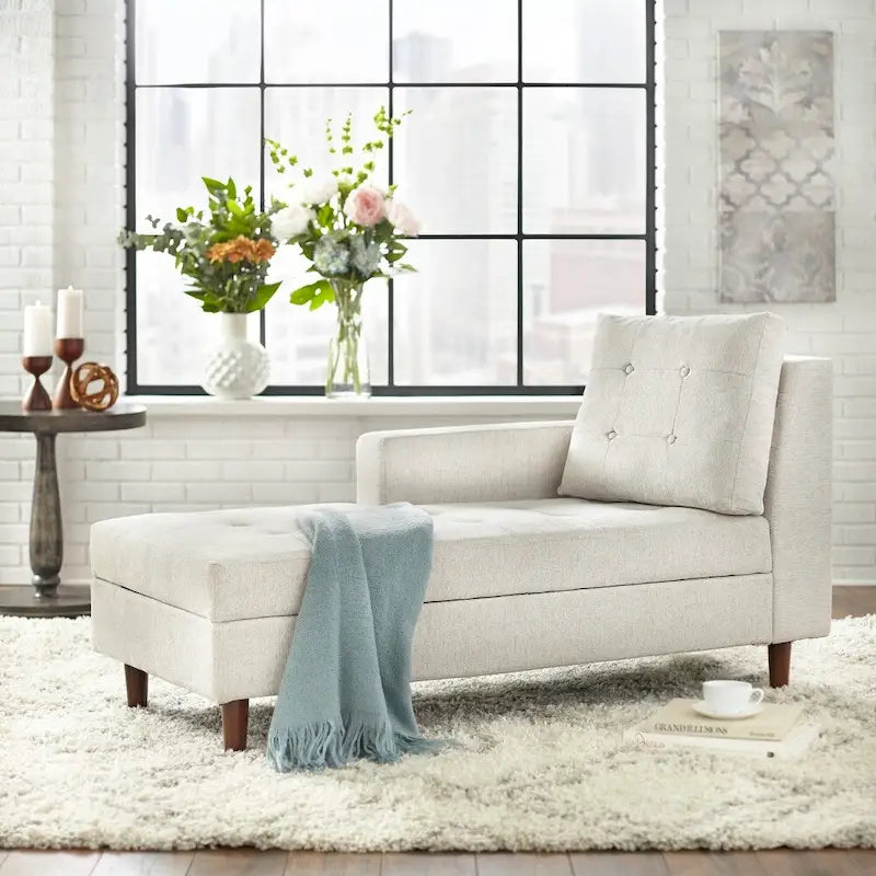 Chaise de rangement Simple Living Sabrina