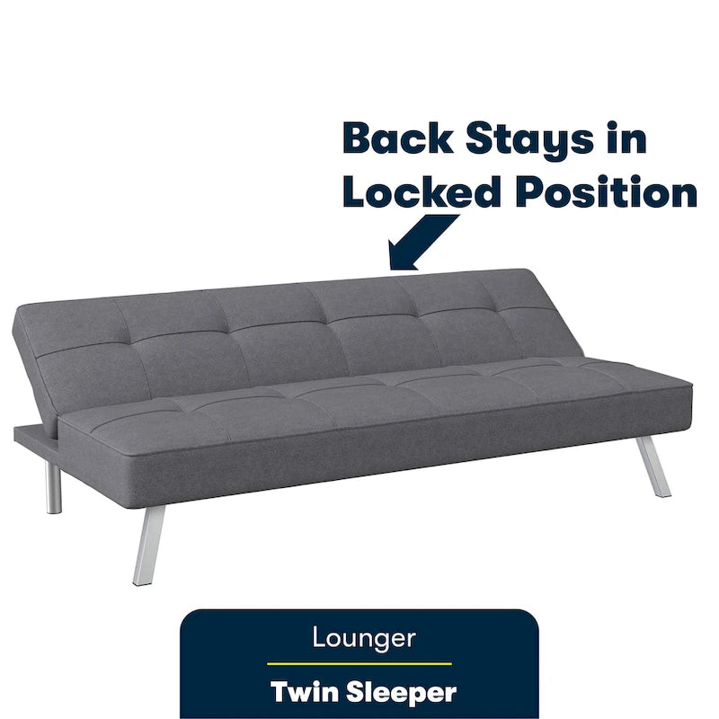 Canapé convertible Serta Charlie par iLounge