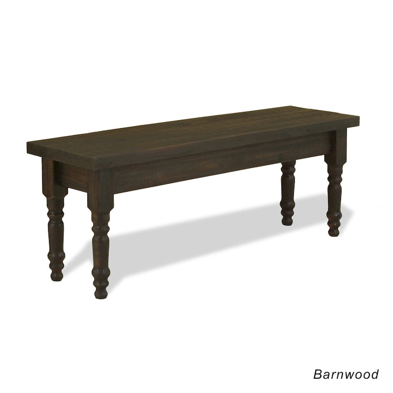 Banc de salle à manger en bois massif Grain Wood Furniture Valerie