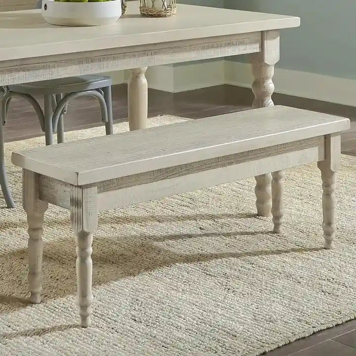 Banc de salle à manger en bois massif Grain Wood Furniture Valerie