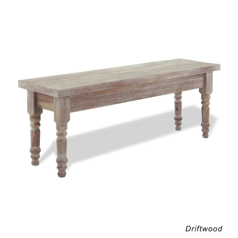Banc de salle à manger en bois massif Grain Wood Furniture Valerie
