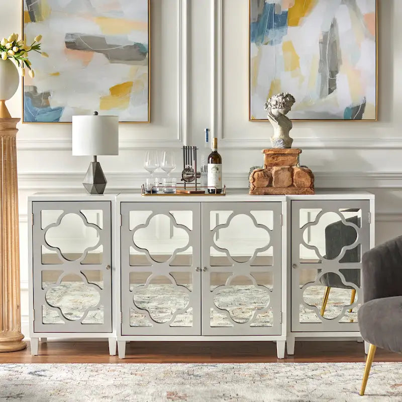 Armoire d'appoint Broadway avec miroir Lifestorey